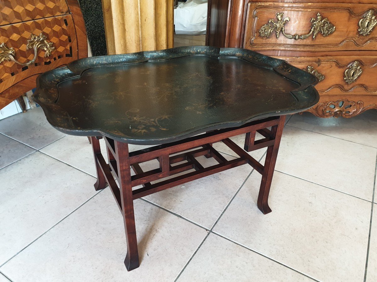 Table à Thé Japonisante De La Maison Perret Et Vibert