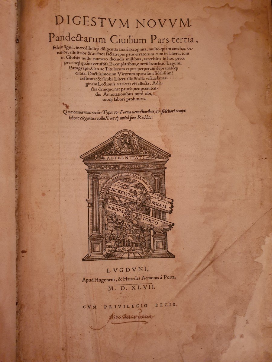 Trois Importants Livres En Latin , XVIème Sicle-photo-1