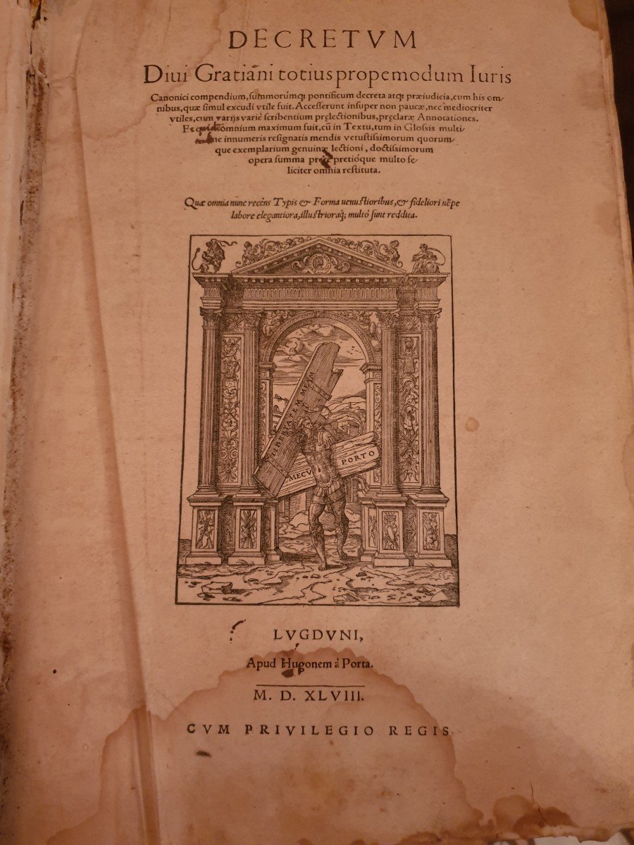 Trois Importants Livres En Latin , XVIème Sicle-photo-3
