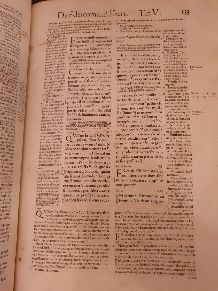 Trois Importants Livres En Latin , XVIème Sicle-photo-6