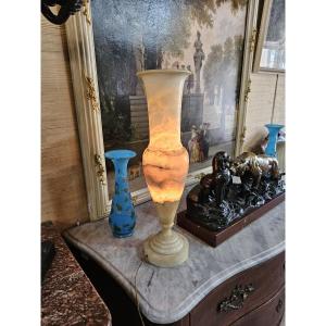 Large Alabaster Lamp