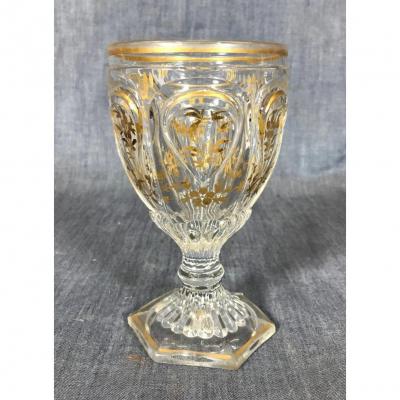 Crystal Chalice Shaped Glass