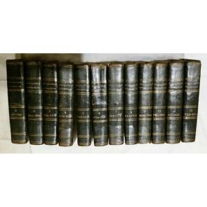 Biographie Universelle  Ou Dictionnaire Historique  Par  De Feller  1834  XIX ème  12  Volumes
