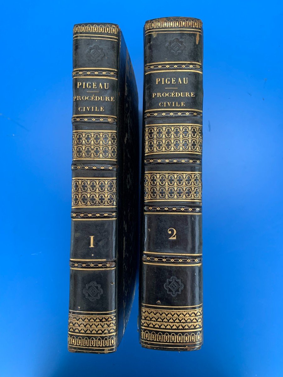 The Civil Procedure Of The Courts Of France By Pigeau, 1811, 2 Volumes