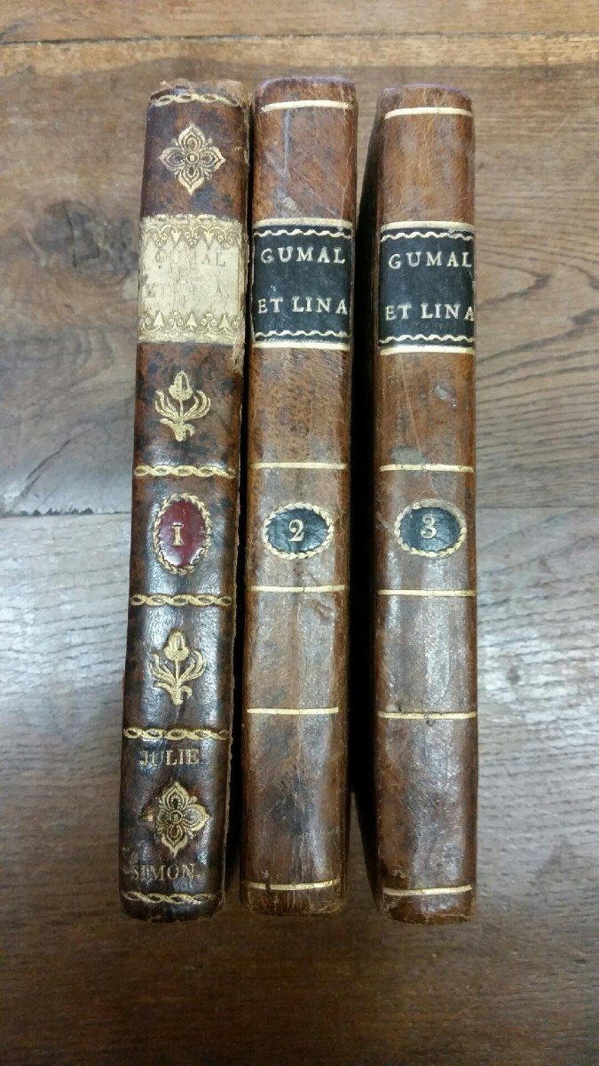 Gumal And Lina By Jla Dumas 3 Volumes 1818 Height 17 Cm Width 10 Cm 70 Euros