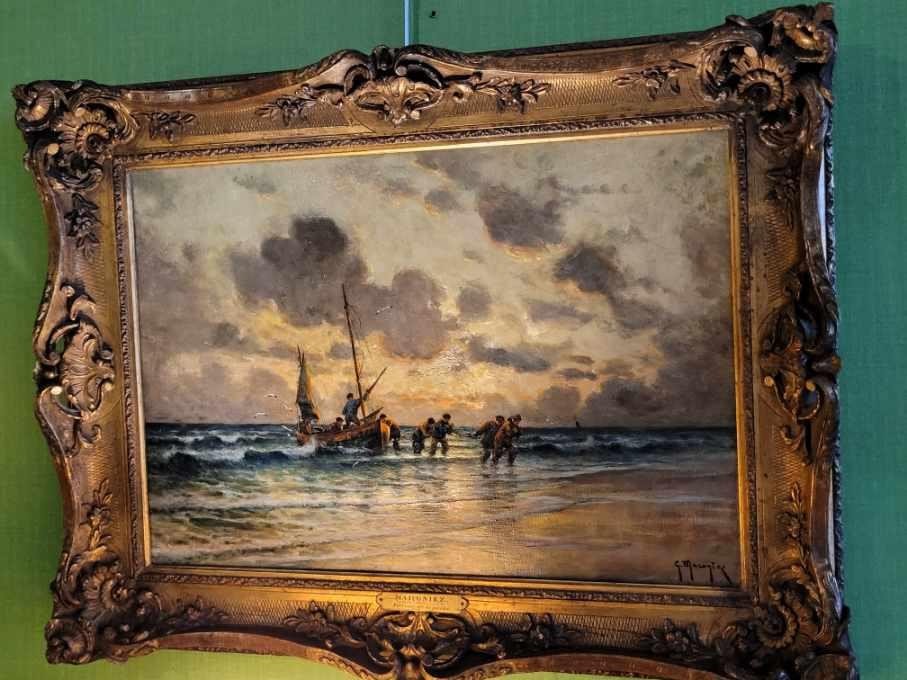 Maroniez Georges (1866-1933) Return From Fishing On The Opal Coast