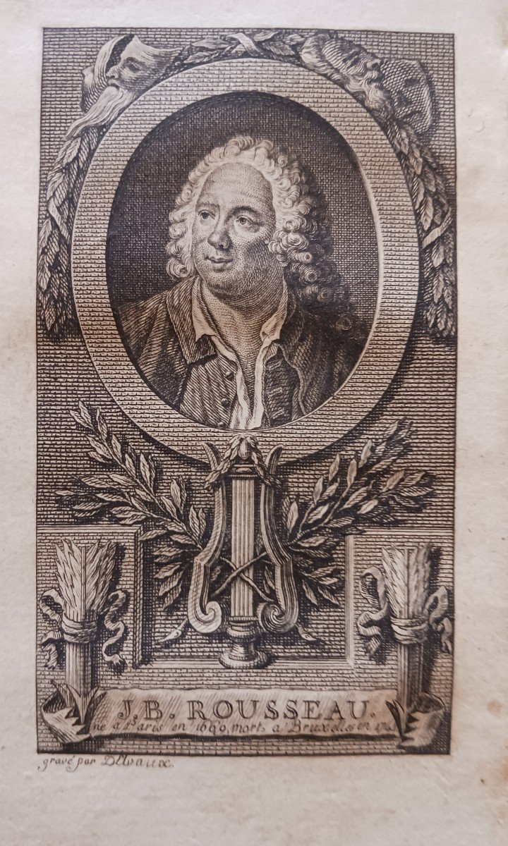 Works Of Jean Baptiste Rousseau 1781 60 Euros-photo-4