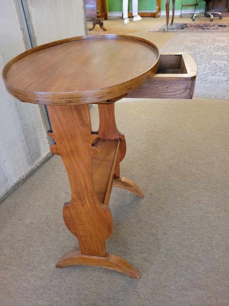 Petite Table De Salon En Merisier  Epoque Directoire   ( XIXéme )  250 Euros-photo-2