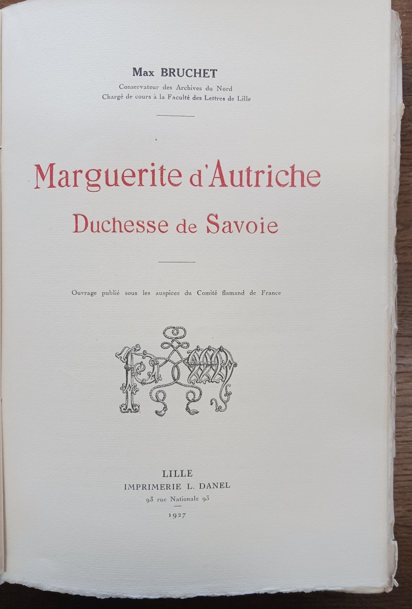 Marguerite Of Austria Duchess Of Savoy 1927 60 Euros-photo-4