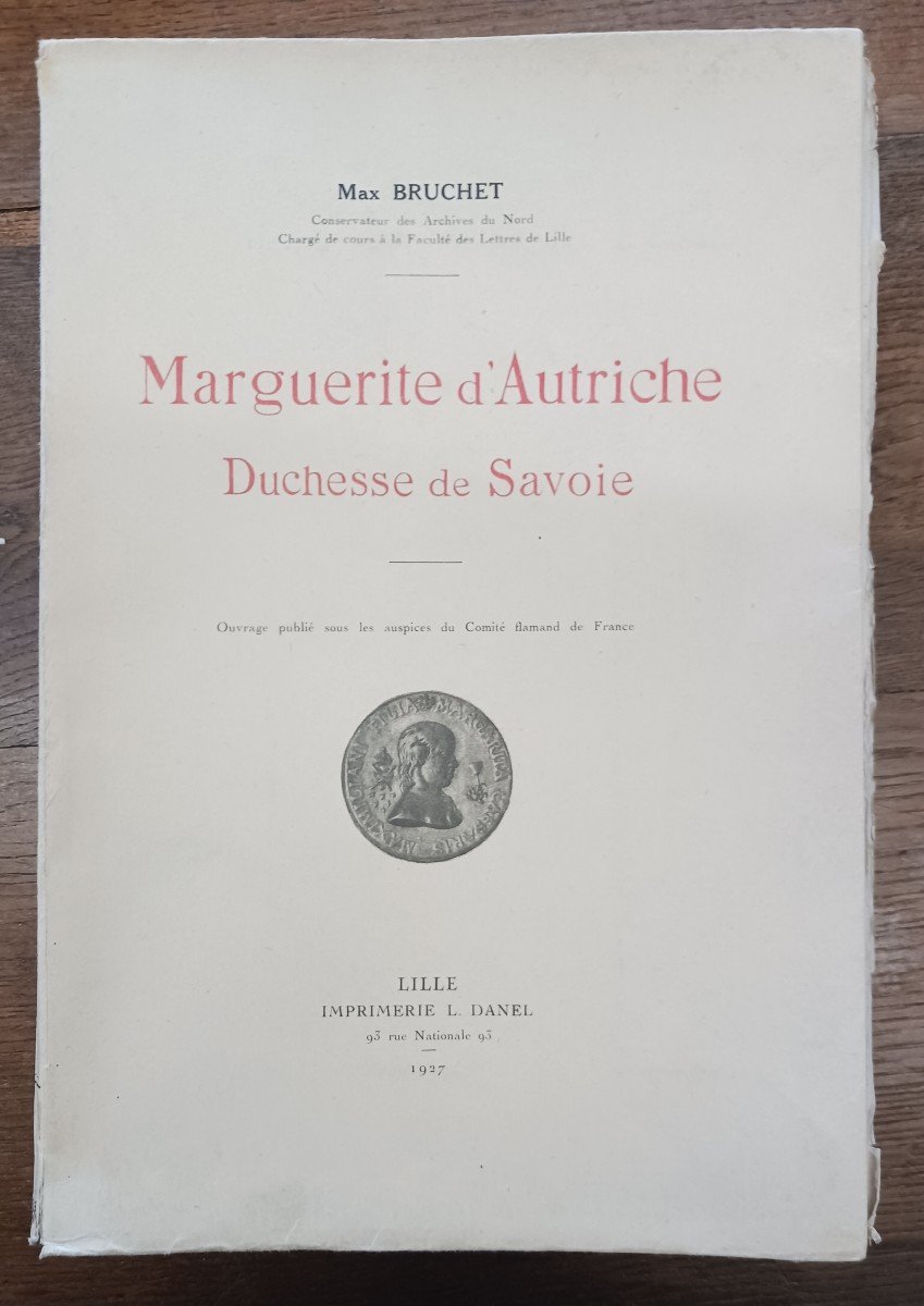 Marguerite d'Autriche  Duchesse De Savoie    1927   60 Euros