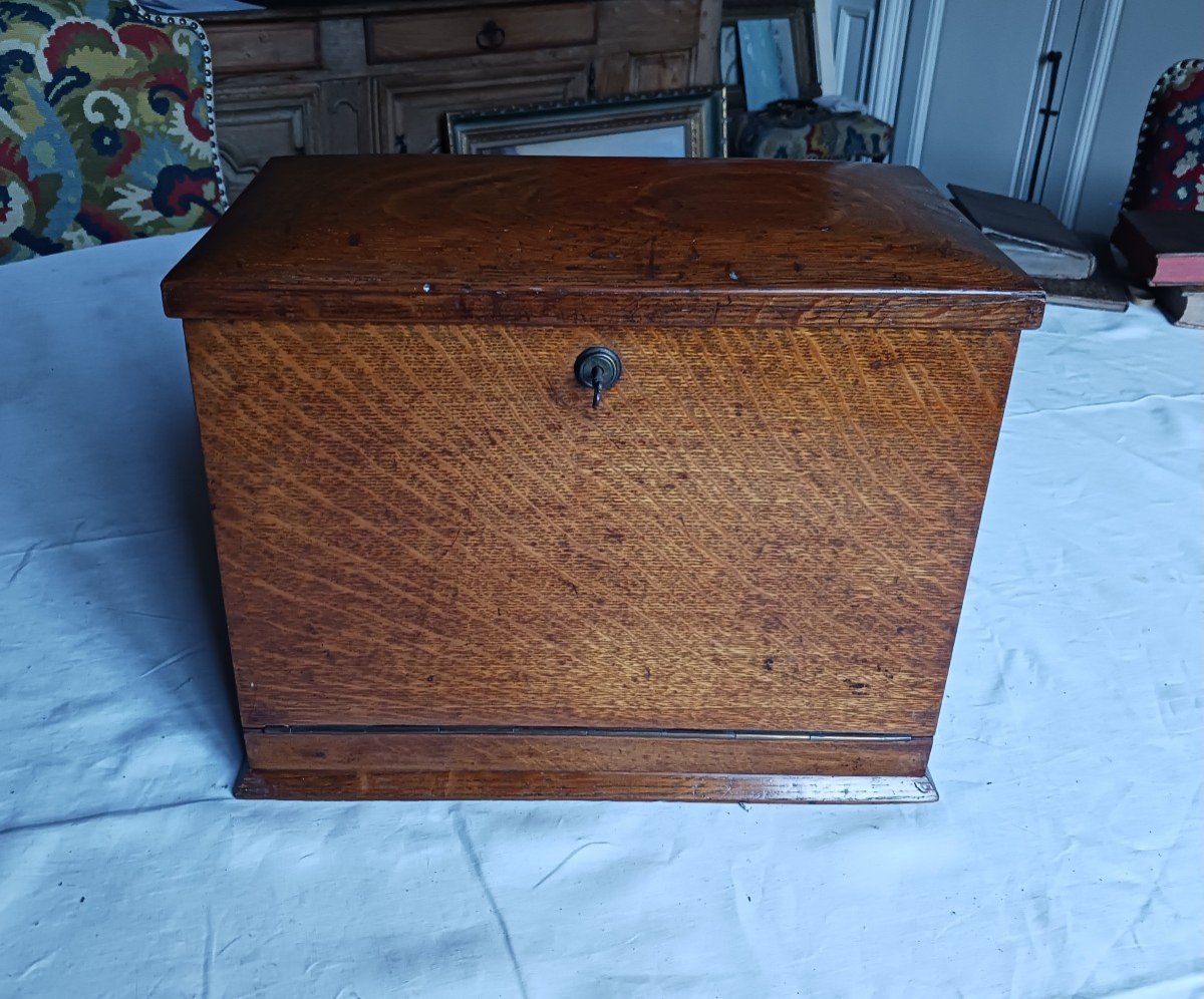 Coffret De Correspondance  Ecritoire De Voyage   XIXème  550 Euros-photo-2