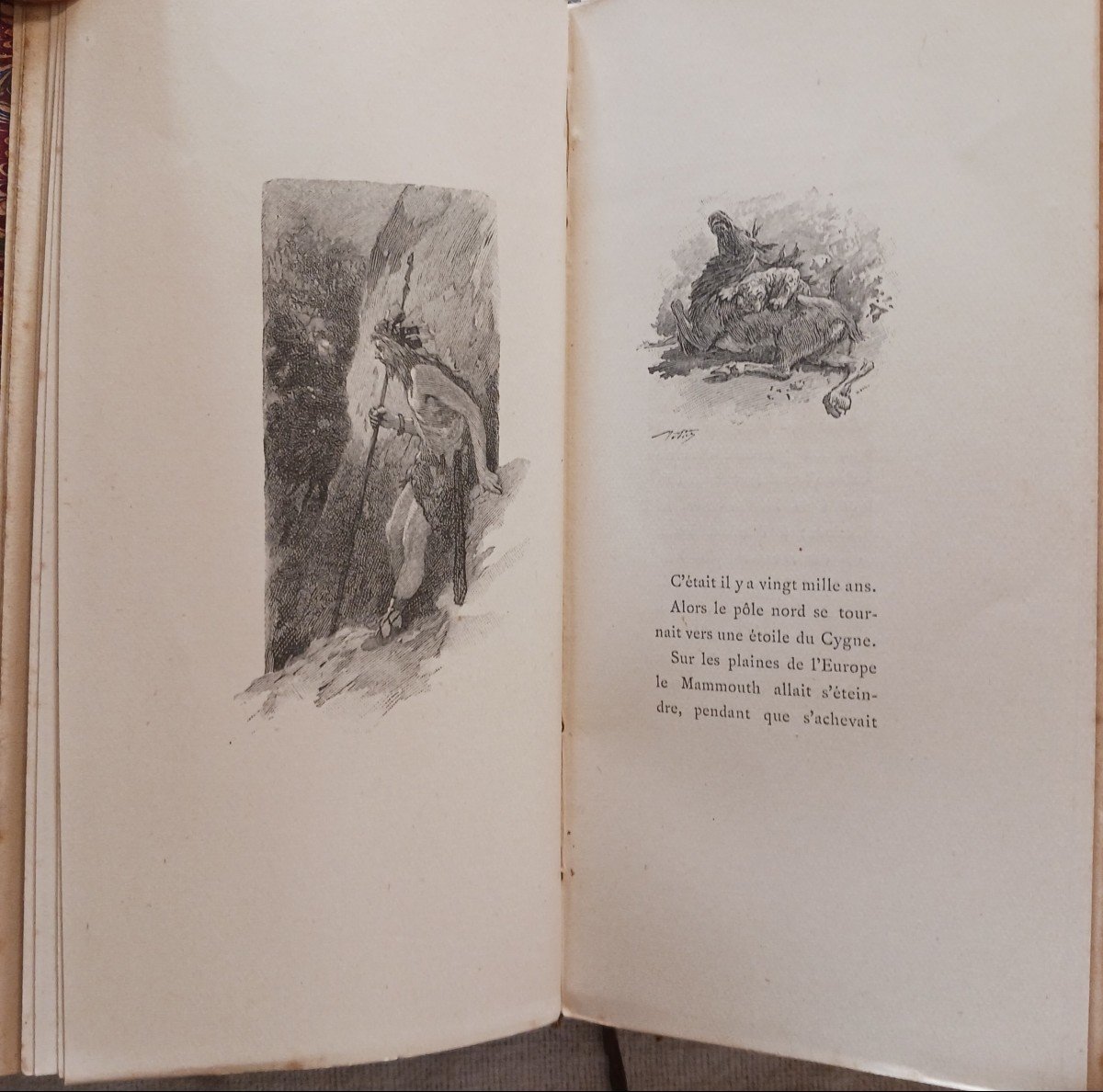 Elem Of Asia Idyll Of Primitive Times By Jh Rosny 1896 60 Euros-photo-2