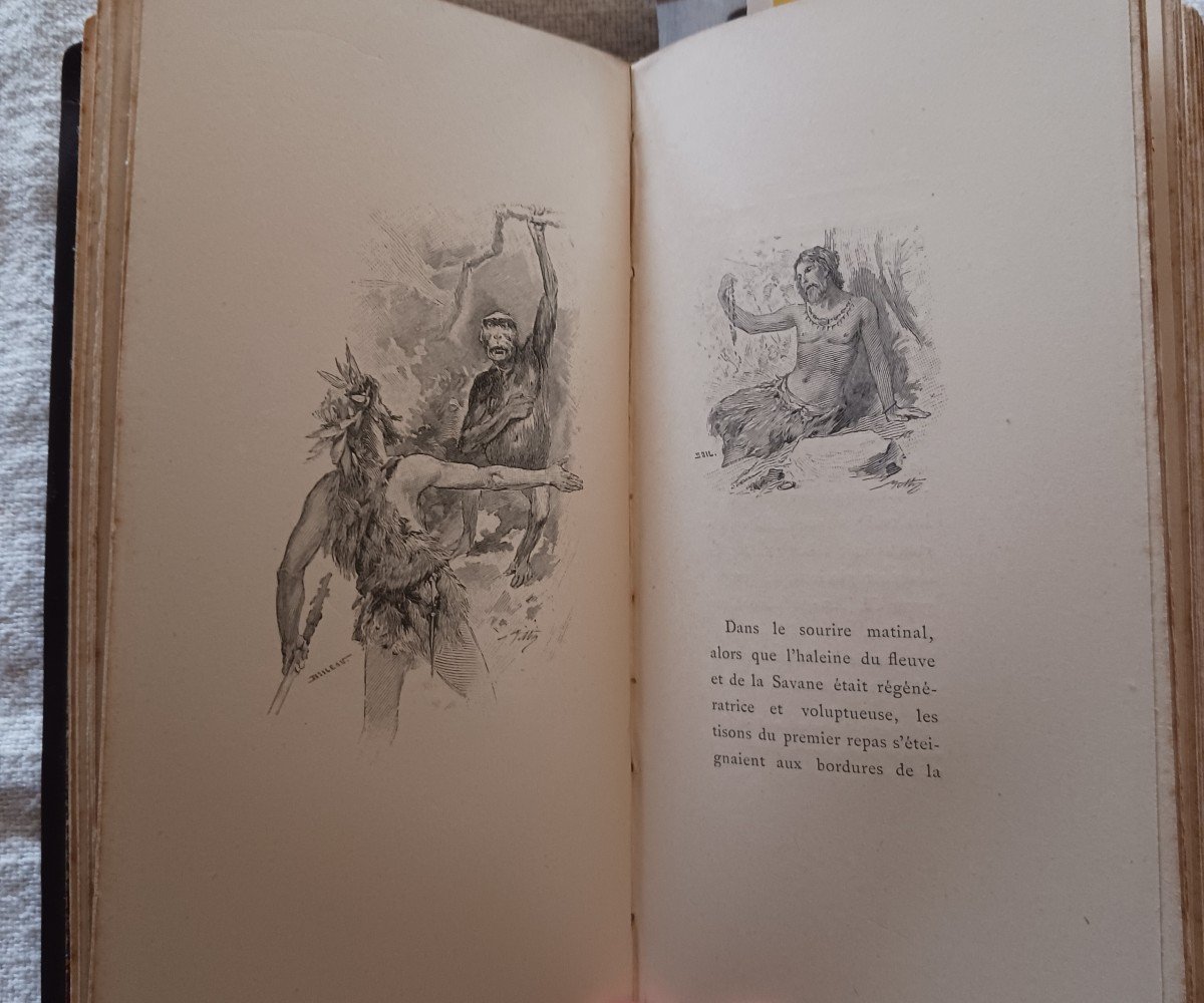 Elem Of Asia Idyll Of Primitive Times By Jh Rosny 1896 60 Euros-photo-3