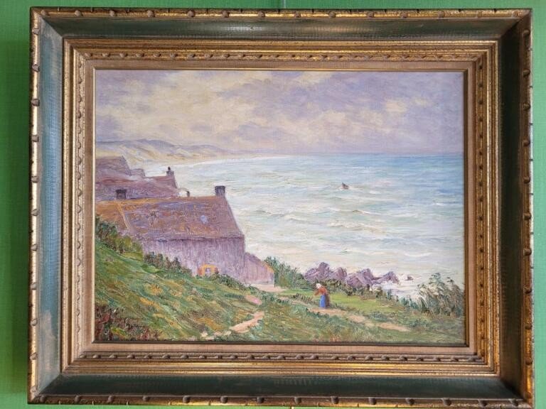 Pierre De Palezieux   (1886-1980)  Equihen (côte d'Opale)  1250 Euros