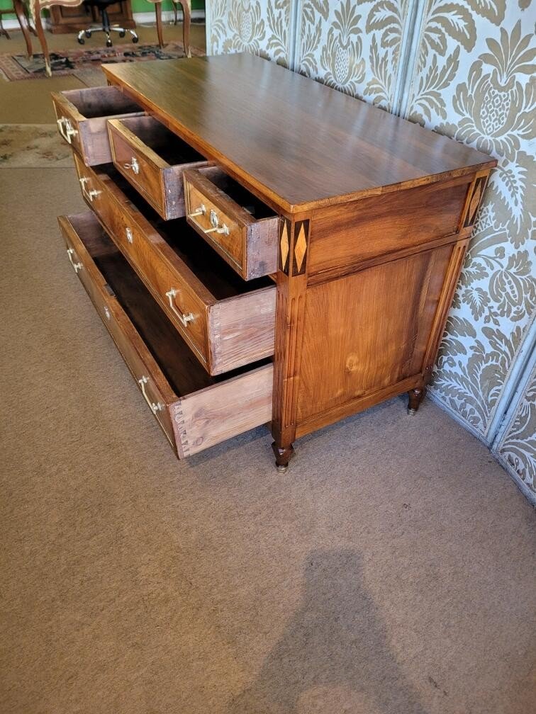 Commode Louis XVI   En Noyer  1400 Euros-photo-2