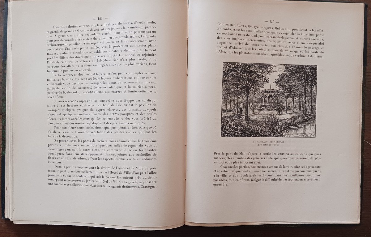 Jardins Et Parcs Publics    Par Eugène Deny   1893   70 Euros-photo-4