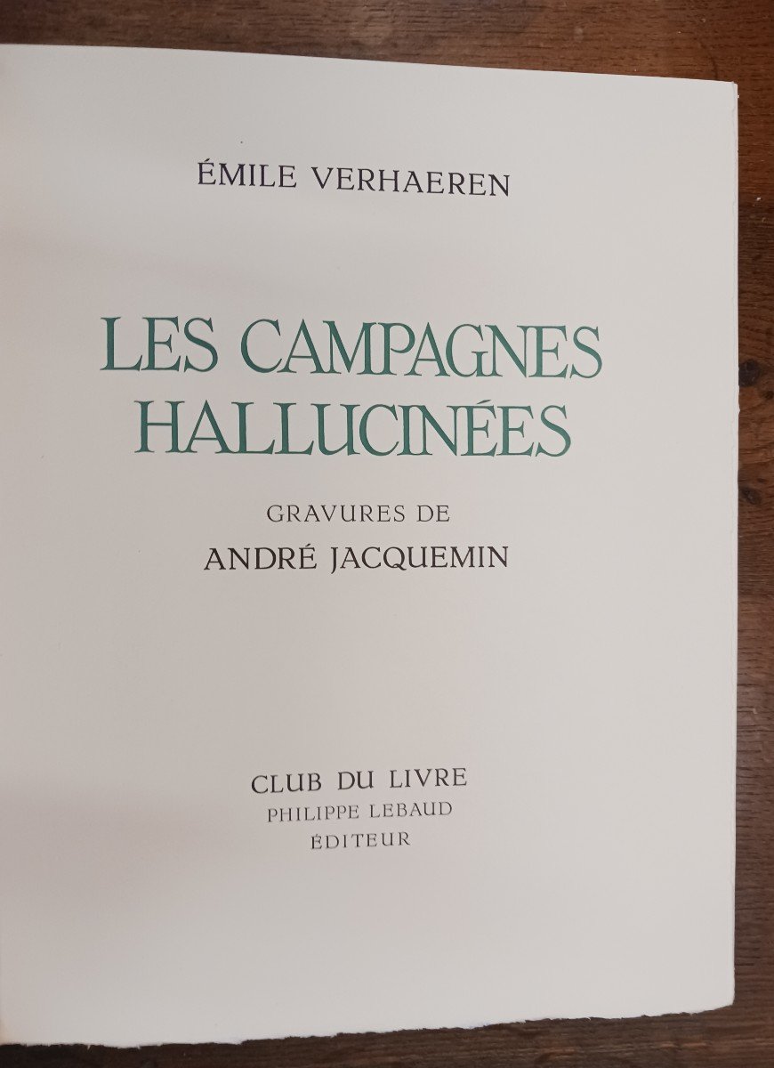 The Hallucinatory Campaigns By Emile Verhaeren-photo-2