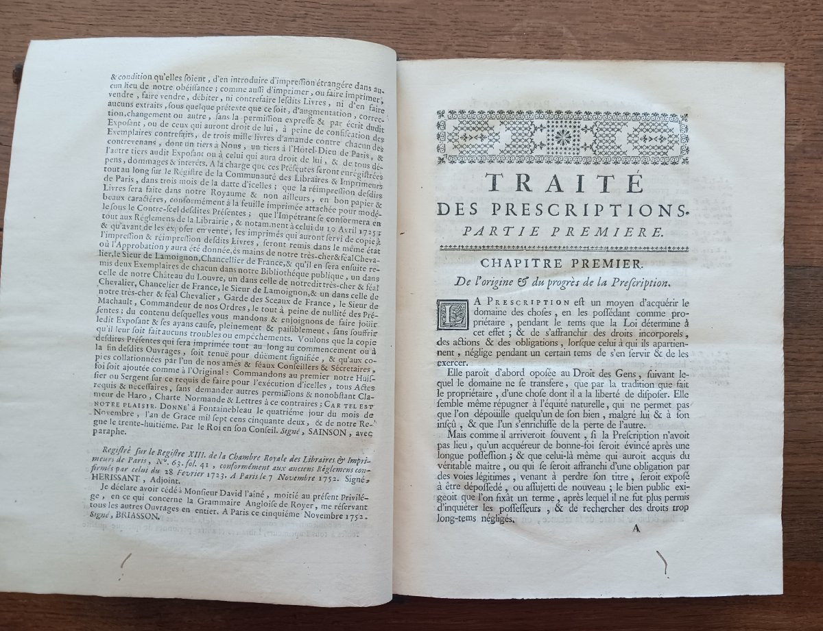 Treatise On The Regulations For The Alienation Of Church Property And Tenths / 1753-photo-2