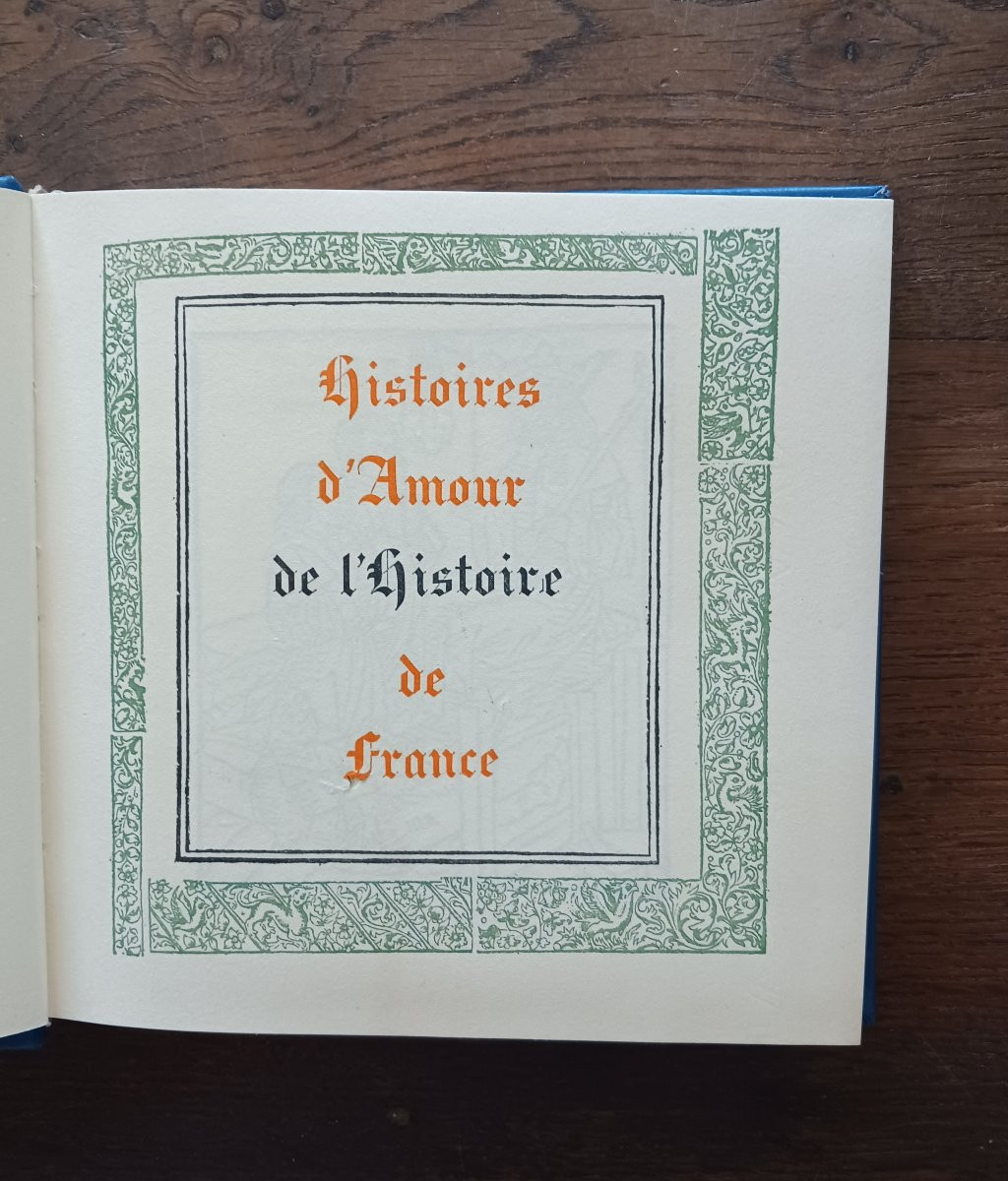 Love Stories From The History Of France By Guy Breton-photo-2