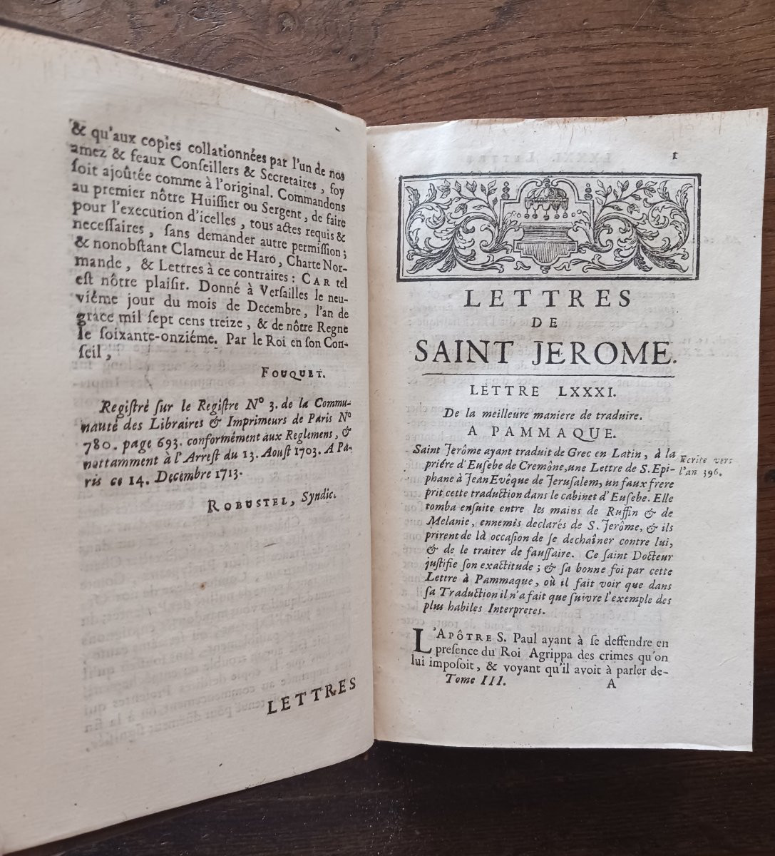 Letters Of Saint Jerome / 1713-photo-2