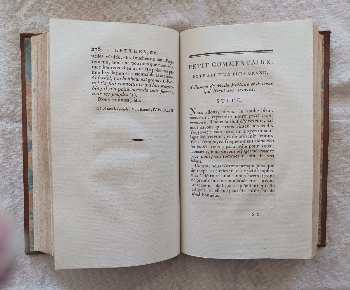 Letters From Some Jews To Voltaire / 1805-photo-2