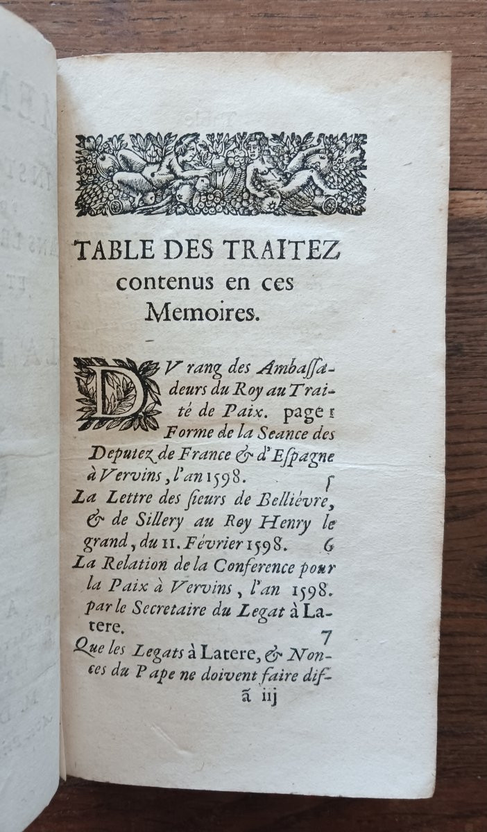 Memoirs And Instructions For Serving Negotiations And Affairs Concerning France-photo-2