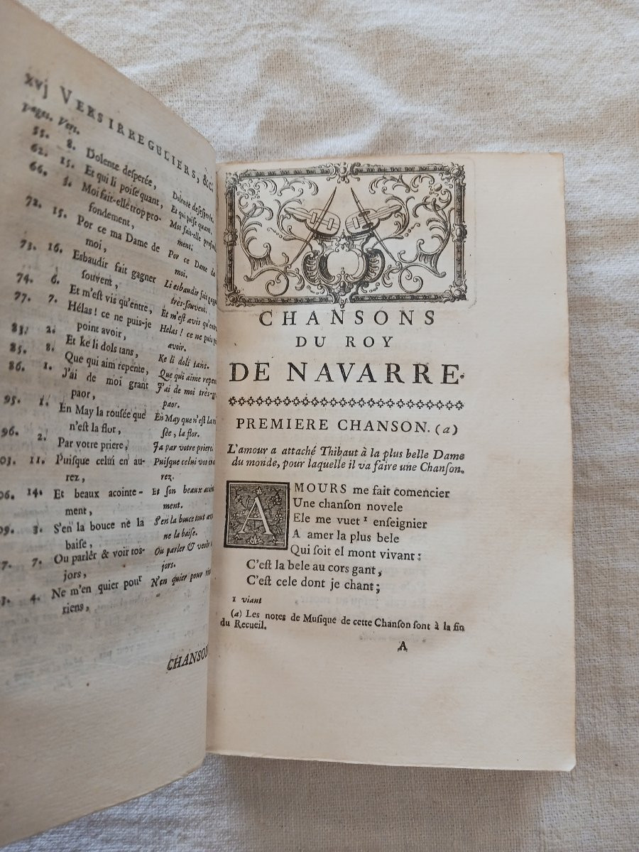 Les Poésies Du Roi De Navarre   /  1742-photo-3