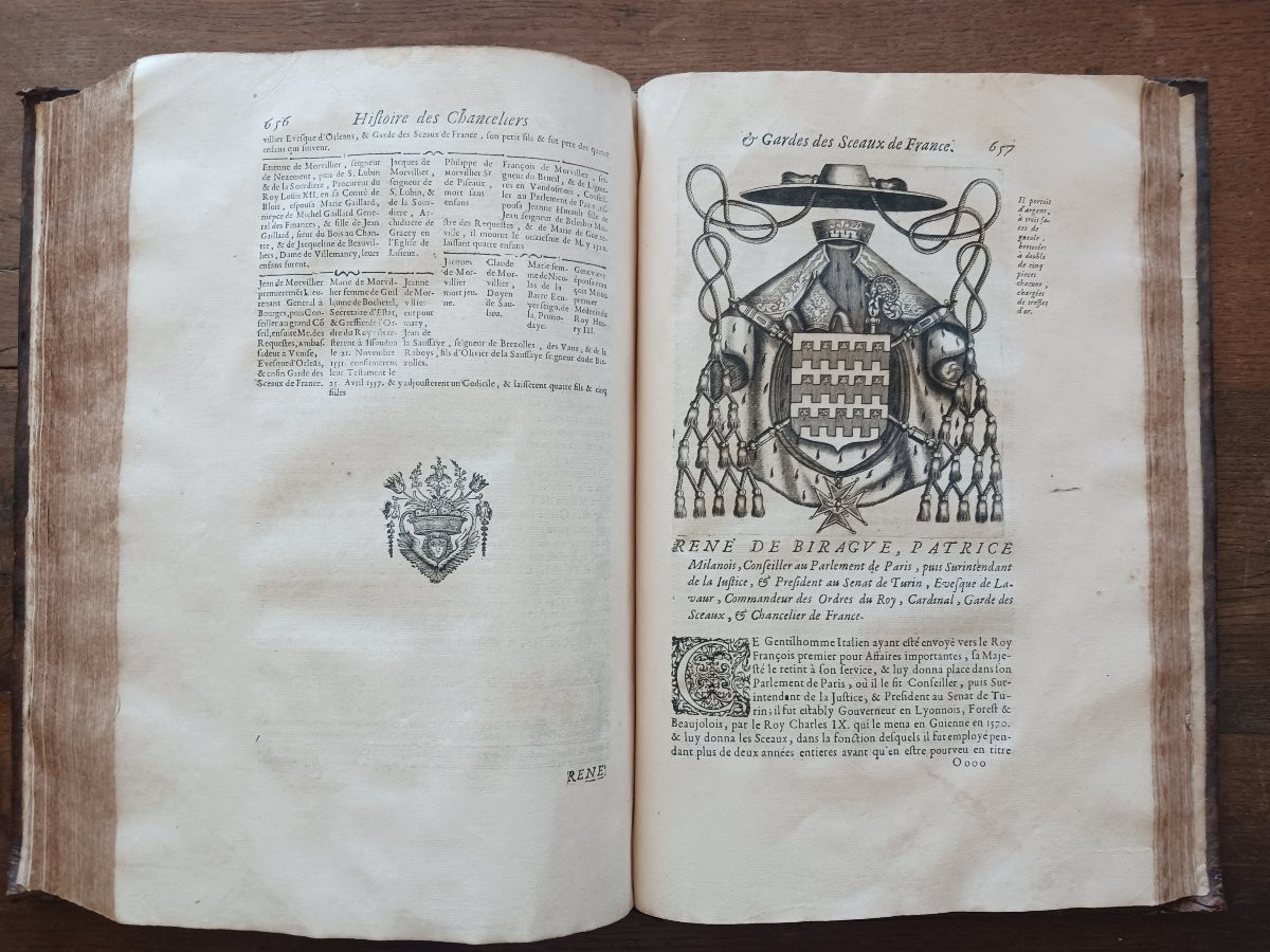 Histoire Des Chanceliers Et Des Gardes Des Sceaux De France  / 1680-photo-2