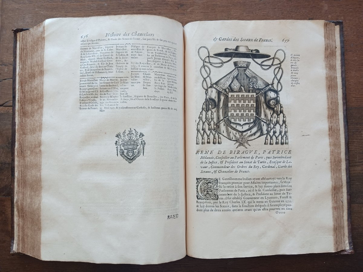 Histoire Des Chanceliers Et Des Gardes Des Sceaux De France  / 1680-photo-3