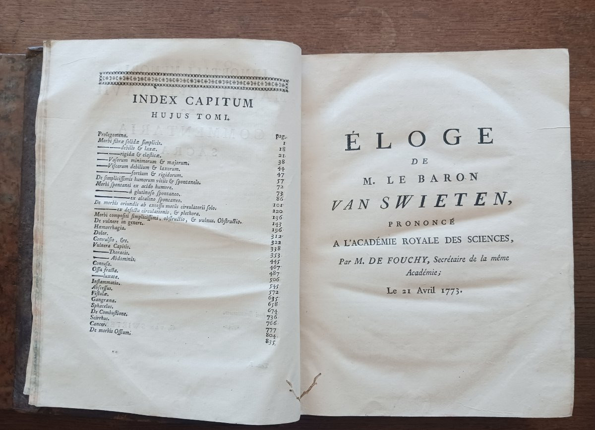Commentaria In Hermanni Boerhaave Aphorimos De Cognoscendis  /1771-photo-3