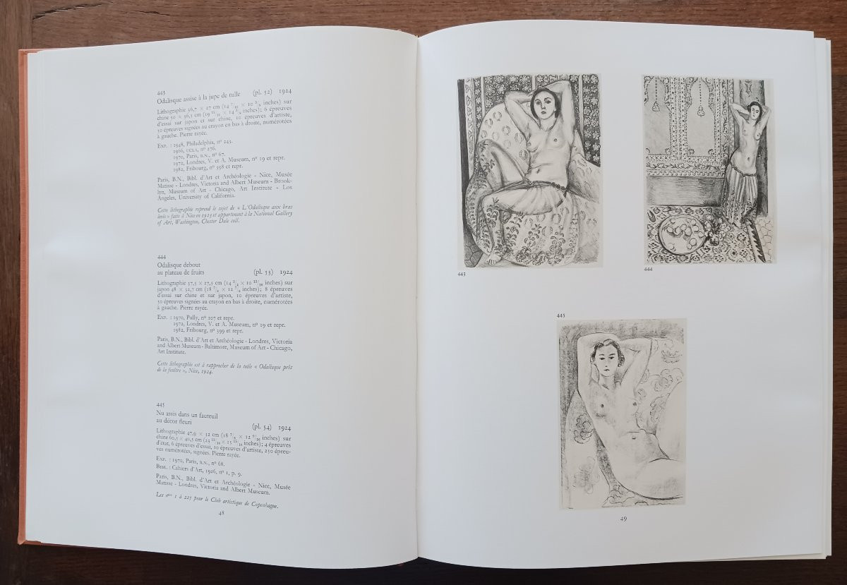 Henri Matisse Catalogue Raisonné Of The Engraved Works-photo-2