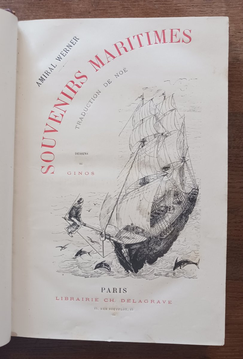 Souvenirs Maritimes  /  Amiral Werner / 1883-photo-2