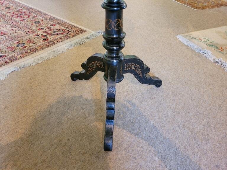 Napoleon III Period Pedestal Table-photo-3
