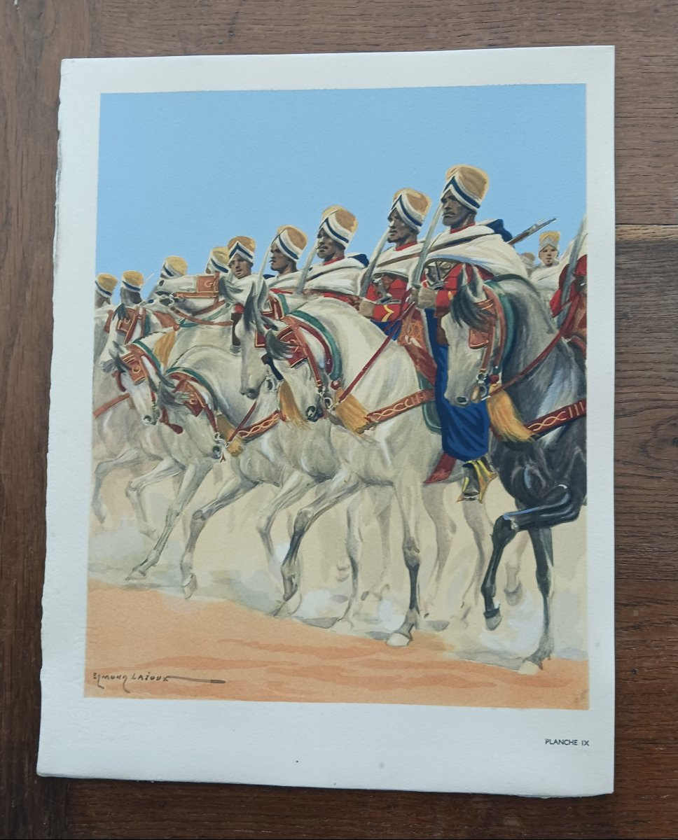 Les Africains   /  La vie pittoresque et sentimentale de l'Armée Française-photo-4