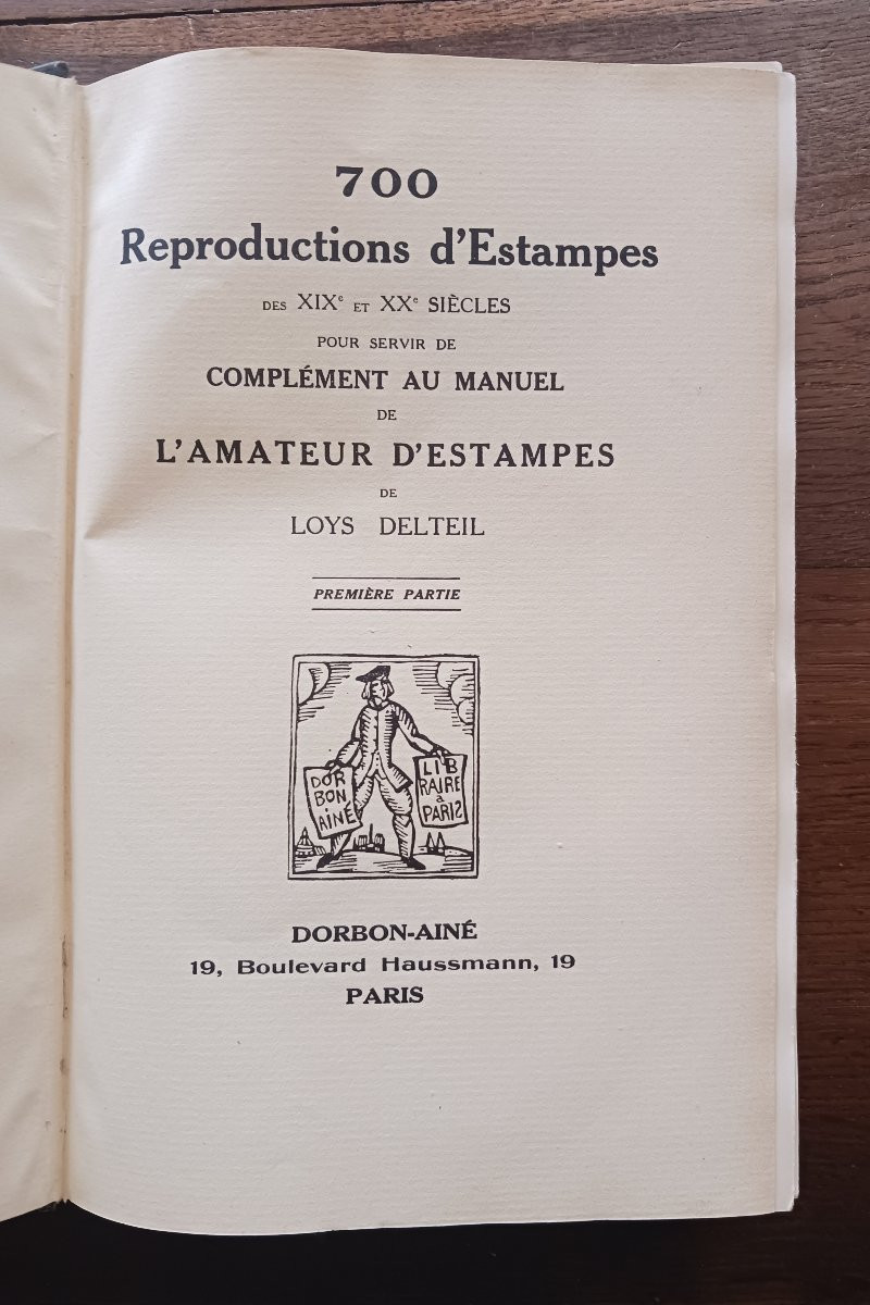Manuel de l'Amateur d'Estampes par Loys Delteil -photo-1