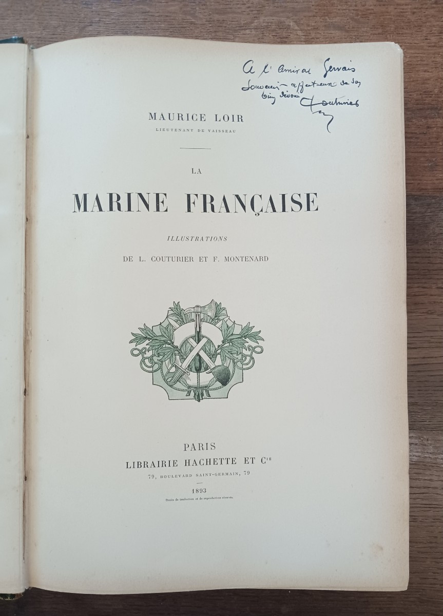 The French Navy By Maurice Loir / 1893