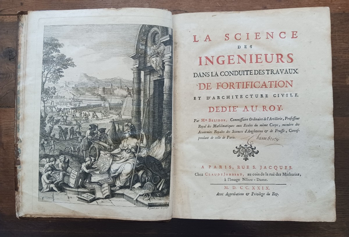 La Science des Ingénieurs  par Belidor  /  1729