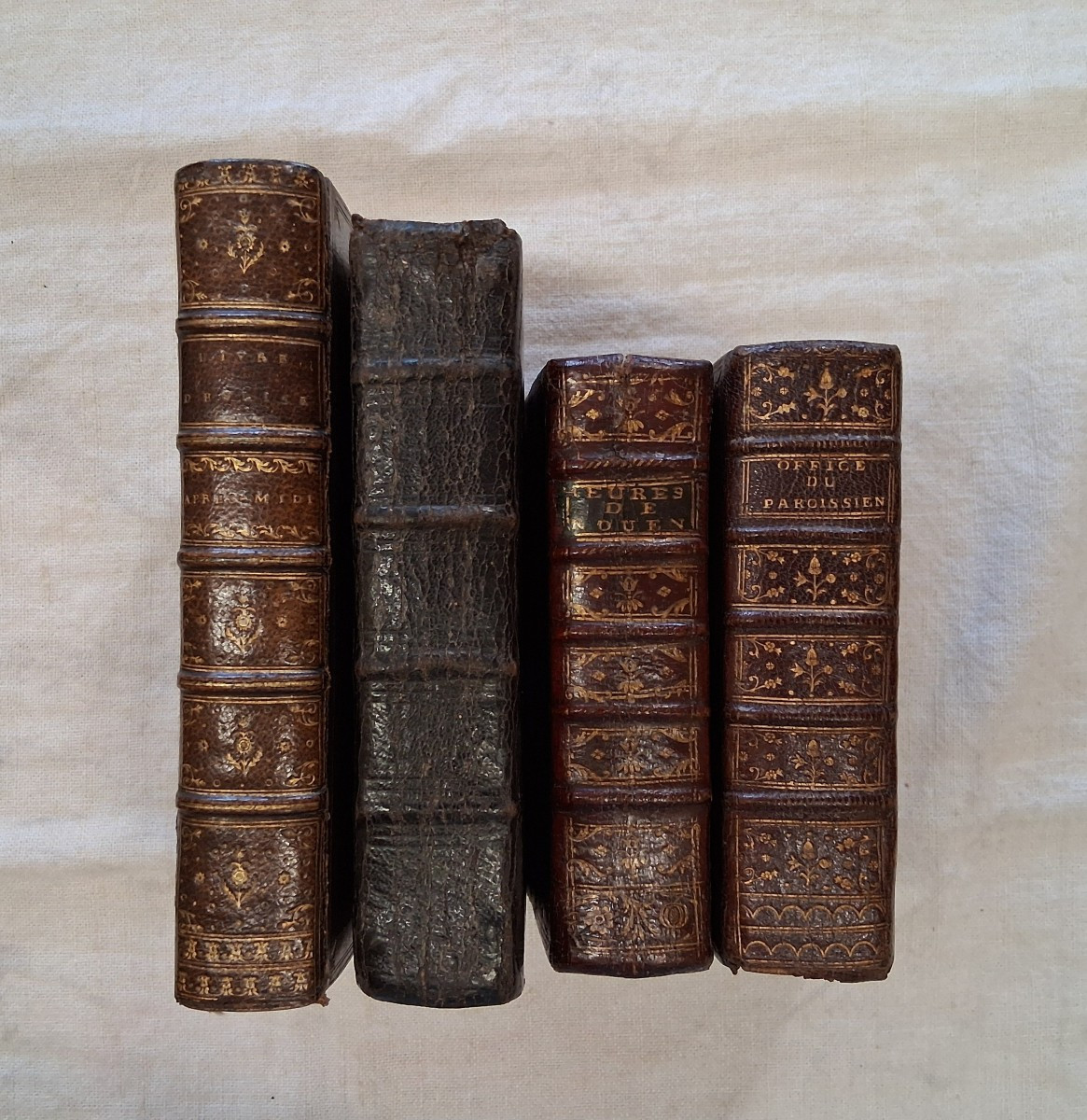 Set Of Four 18th Century Religious Books 