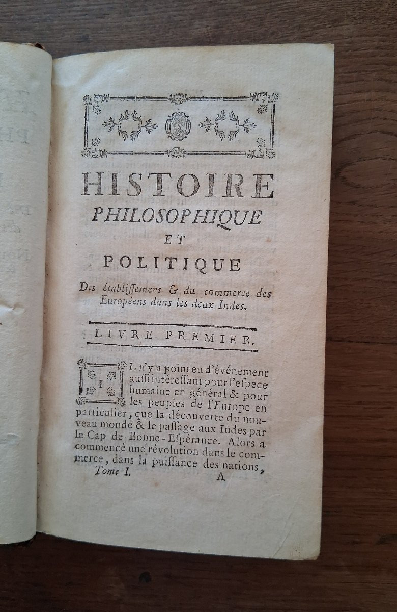 Philosophical And Political History / 1773-photo-3