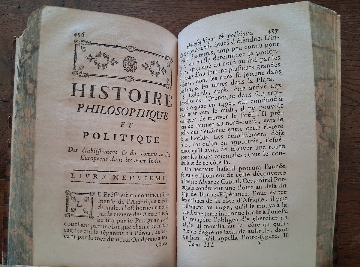 Philosophical And Political History / 1773-photo-1