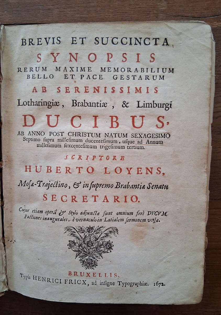 Brevis And Succinta Synopsis / 1672