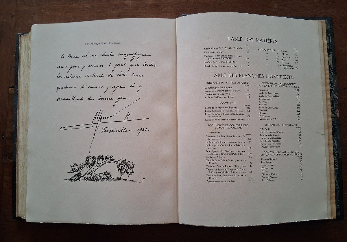 Livre d'or de la Paix   /  1932-photo-5