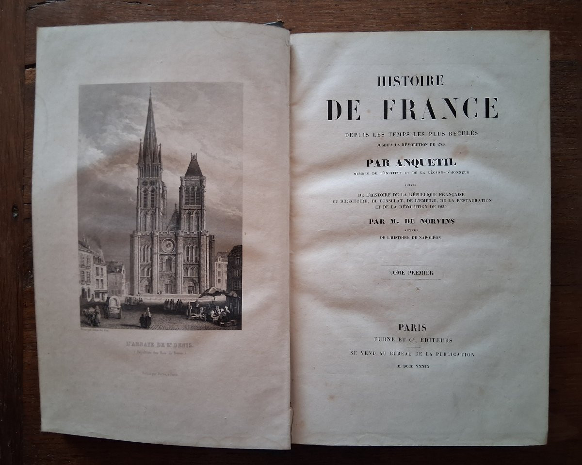 Histoire de France par Anquetil / 1839-photo-2