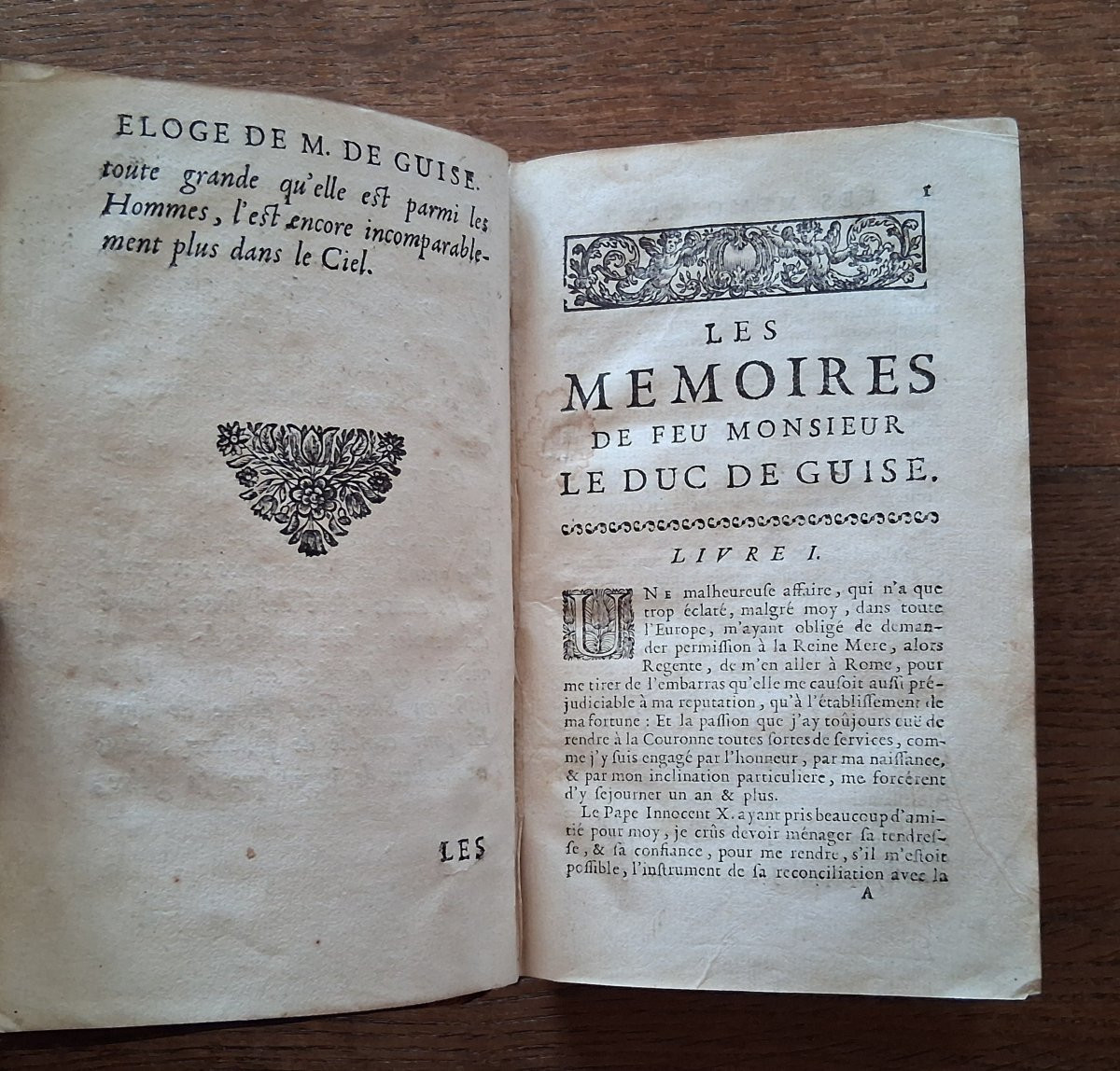 Les Mémoires d' Henri de Lorraine /  Duc de Guise  /1681-photo-3