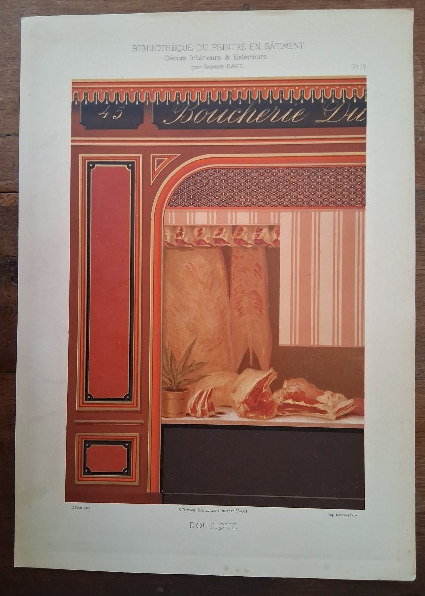 Décors Intérieurs et Extérieurs par Ernest David  / 1910-photo-4
