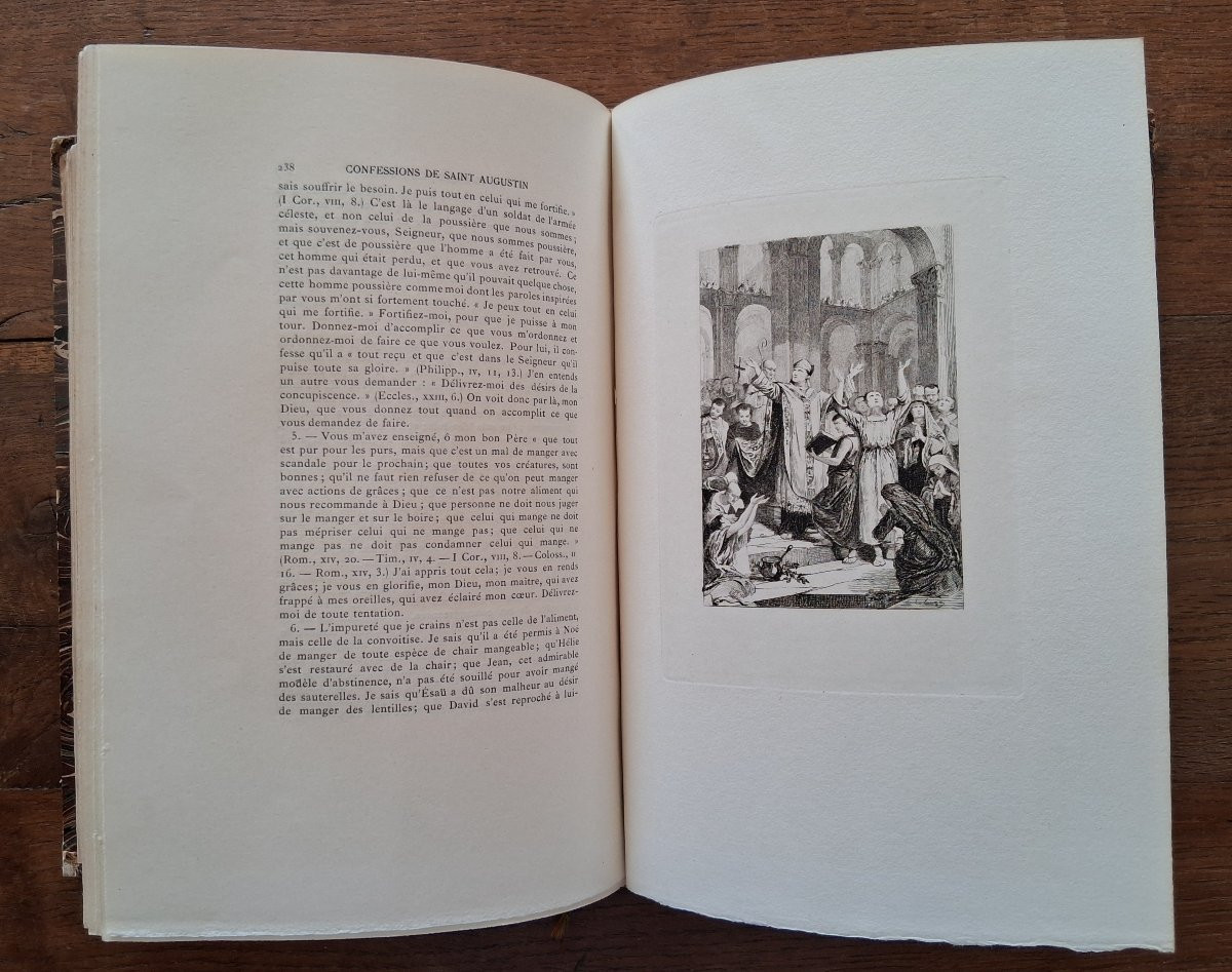 The Confessions Of Saint Augustine By Edmond Saint-raymond-photo-3