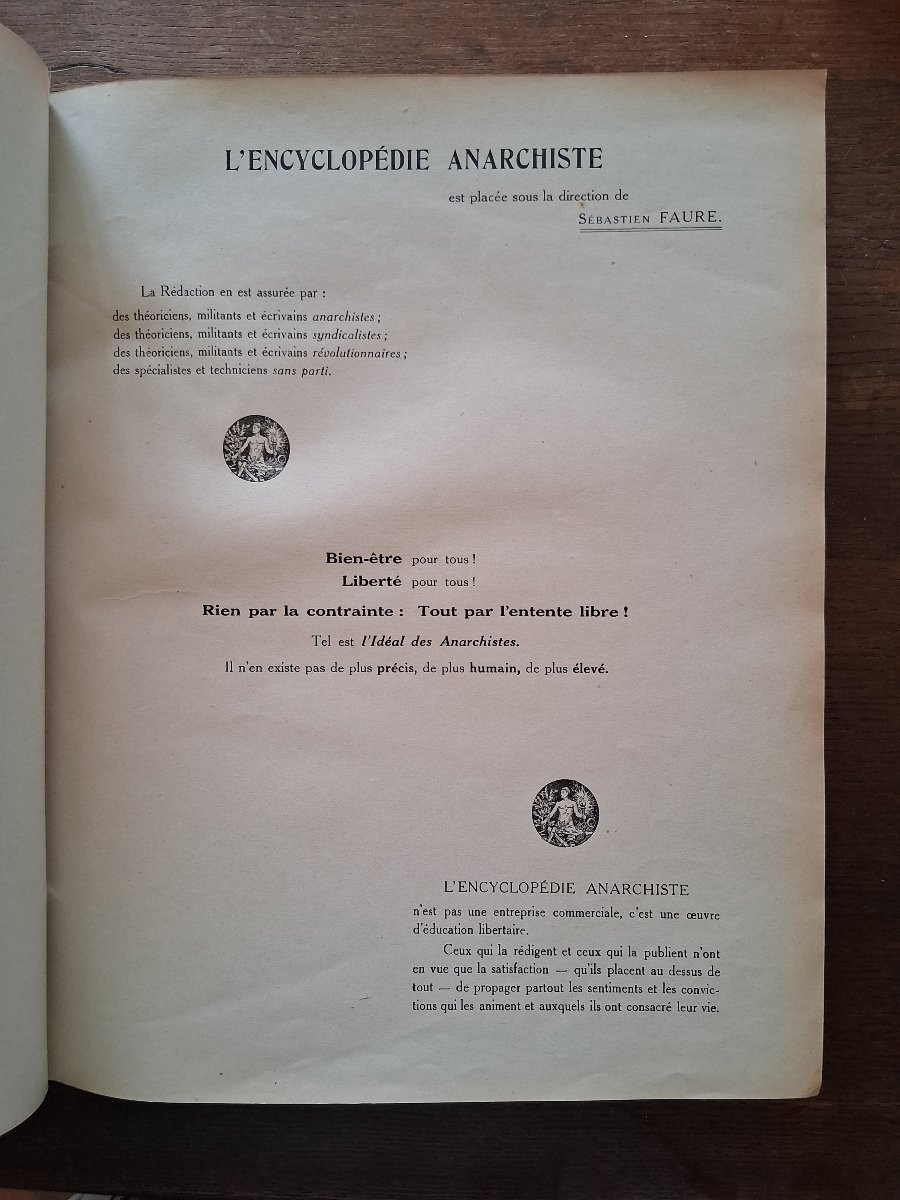 Encyclopédie Anarchiste par Sébastien Faure / 1934-photo-3