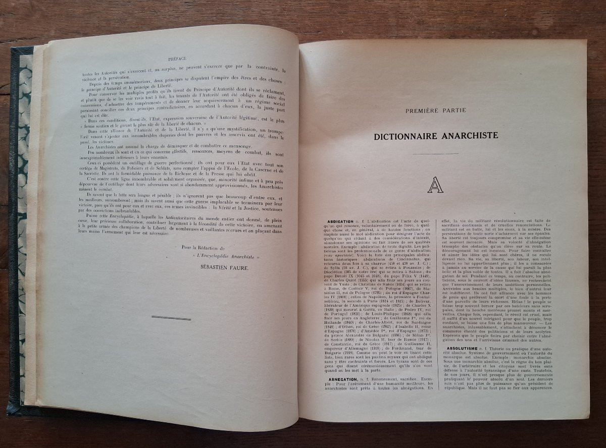 Encyclopédie Anarchiste par Sébastien Faure / 1934-photo-1