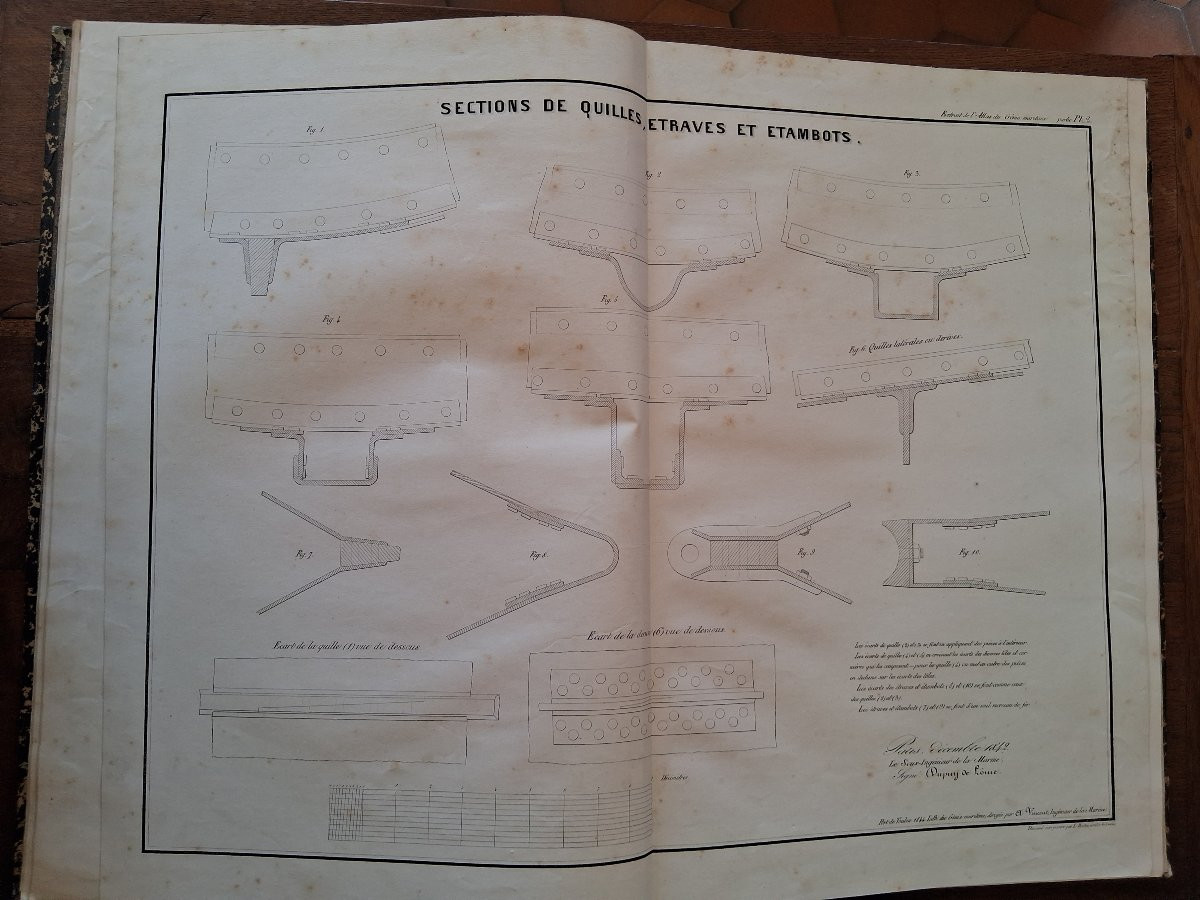 Atlas Attached To The Report On Iron Buildings / 1843-photo-2