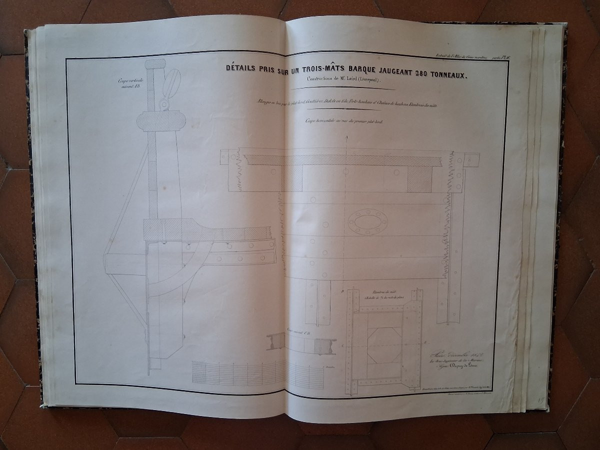 Atlas Attached To The Report On Iron Buildings / 1843-photo-2